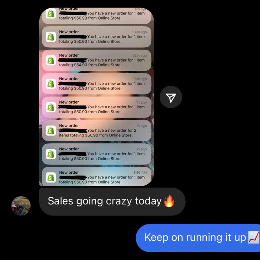 Customer review screenshot